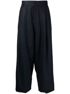 Kolor tailored straight-leg trousers - Blue