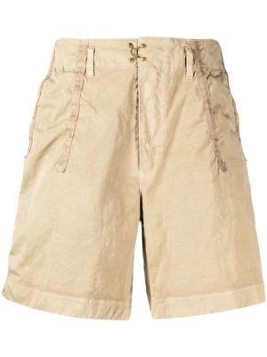 Kolor wide-leg Bermuda shorts - Brown