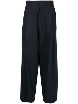 Kolor wide-leg tailored trousers` - Blue
