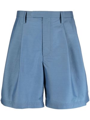 Kolor wool-blend bermuda shorts - Blue