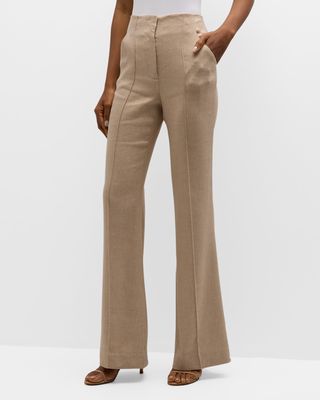 Komi Pintuck Flare Pants