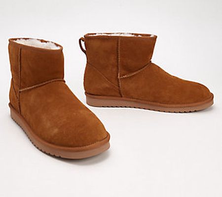 Koolaburra by UGG Men's Suede Mini Boots - Burra