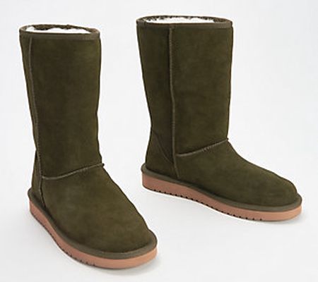 Koolaburra by UGG Suede Tall Boots - Koola