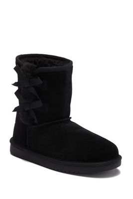 Koolaburra by UGG Victoria Faux Shearling Lined Short Boot in Blk
