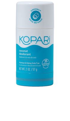 Kopari Aluminum-Free Coconut Deodorant in Original.