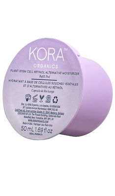 KORA Organics Plant Stem Cell Retinol Alternative Moisturizer Refill in Beauty: NA.