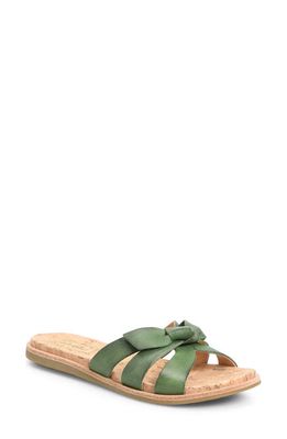 Kork-Ease Brigit Slide Sandal in Green F/G