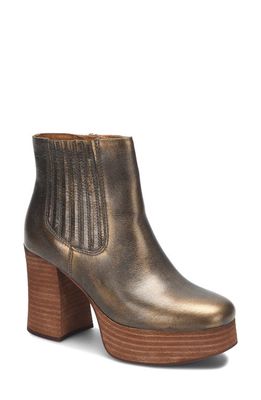 Kork-Ease® Platform Bootie in Bronze Metallic 