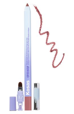 Kosas Hotliner Hyaluronic Acid Contouring Lip Liner in Mega 