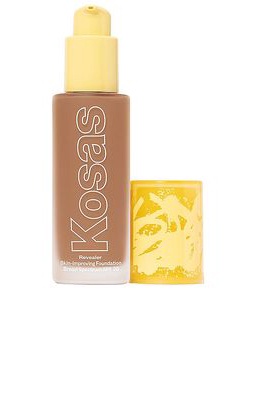 Kosas Revealer Skin Improving Foundation SPF 25 in Medium Deep Neutral 320.