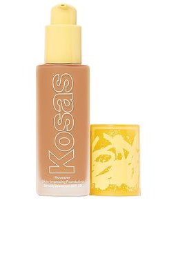 Kosas Revealer Skin Improving Foundation SPF 25 in Medium Tan Warm 250.