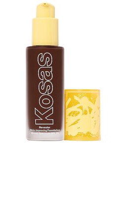 Kosas Revealer Skin Improving Foundation SPF 25 in Rich Deep Neutral 440.