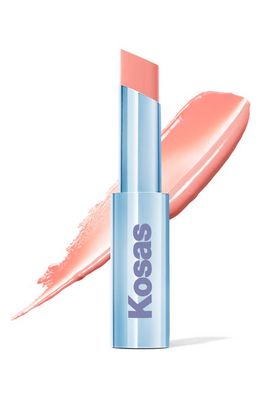 Kosas Wet Stick Moisturizing Shiny Sheer Lipstick in Skinny Dip
