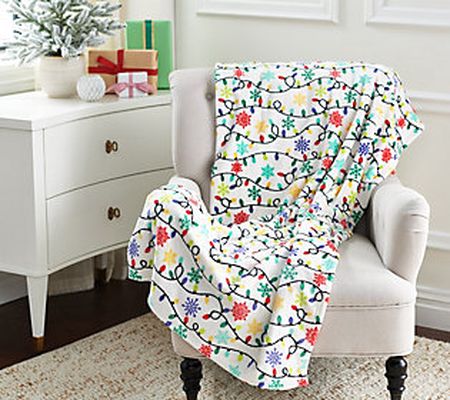 Kringle Express Oversized Nostalgic PrintedThrow