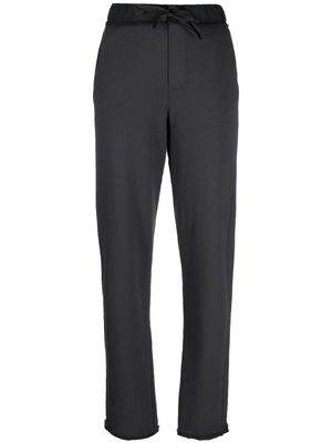 Kristensen Du Nord drawstring-waistband cotton trousers - Grey