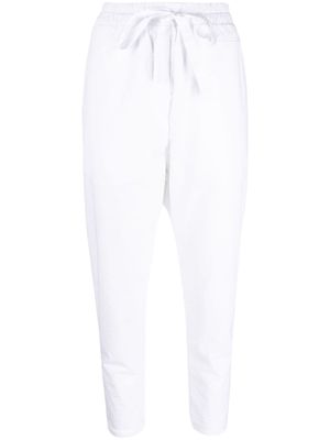 Kristensen Du Nord drawstring-waistband cotton trousers - White