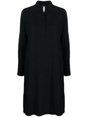 Kristensen Du Nord long-sleeve stretch-cotton shirtdress - Black