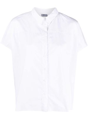 Kristensen Du Nord short-sleeved cotton shirt - White