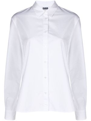 Kristensen Du Nord stretch-cotton poplin shirt - White