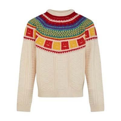 Kristjan Islandic Rainbow sweater