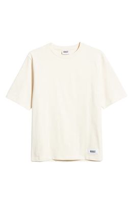 KROST Oversize Cotton T-Shirt in Beige