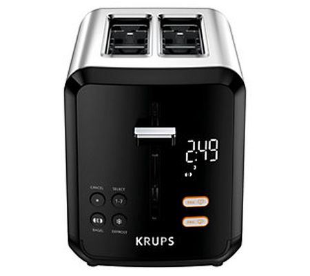 Krups My Memory Digital Stainless Steel 2-Slot Toaster