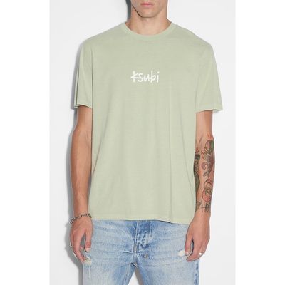 Ksubi 1999 Kash Lawn Cotton Graphic T-Shirt in Green 