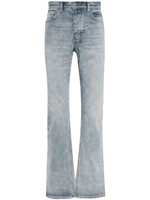 Ksubi acid-wash flared jeans - Blue