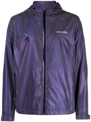 Ksubi Alltime Spray reflective jacket - Purple
