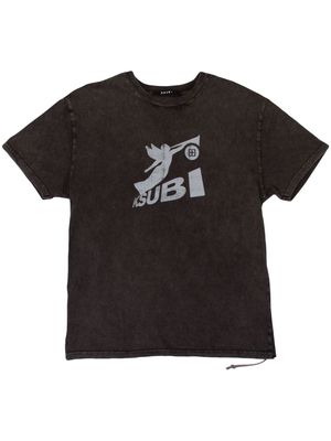 Ksubi Angel Biggie logo-print cotton T-shirt - Black