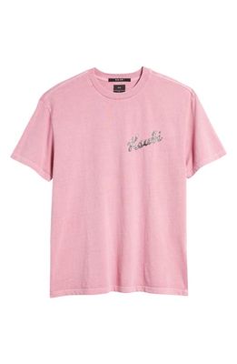Ksubi Autograph Biggie Graphic T-Shirt in Pink
