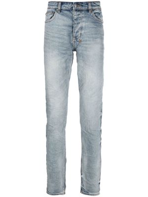 Ksubi crinkled slim-cut jeans - Blue