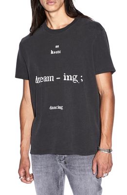 Ksubi Dreaming Kash Cotton Graphic T-Shirt in Black