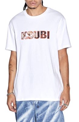 Ksubi Ecology Kash Cotton Graphic T-Shirt in White