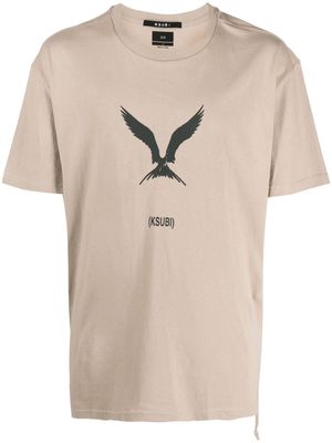 Ksubi Euphoric Biggie cotton T-shirt - Neutrals