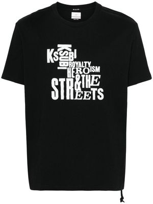 Ksubi Graff Kash cotton T-shirt - Black