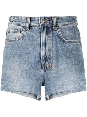 Ksubi Haven Repair denim shorts - Blue