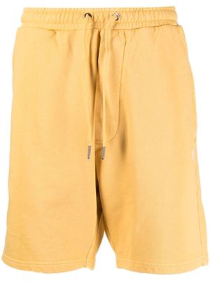 Ksubi jersey-knit drawstring shorts - Yellow