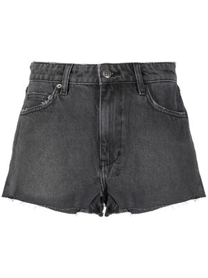 Ksubi Kali raw-hem denim shorts - Grey