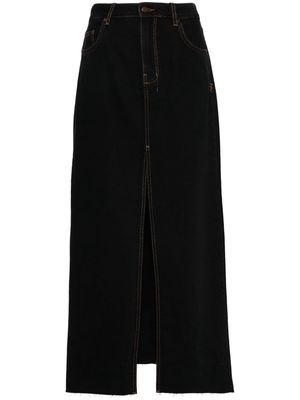 Ksubi Kara Maxi denim skirt - Black