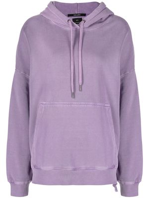 Ksubi long-sleeve drawstring hoodie - Purple