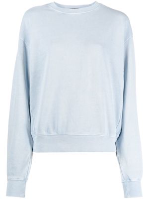 Ksubi long-sleeved cotton sweatshirt - Blue
