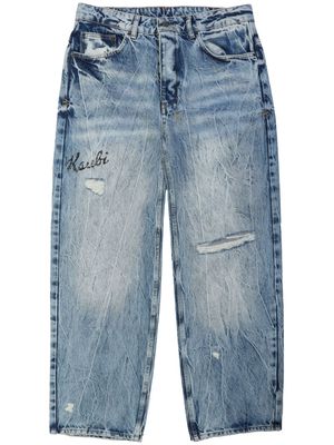 Ksubi Maxx Autograph wide-leg jeans - Blue
