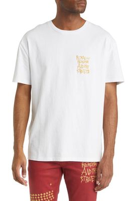 Ksubi Men's Royalty Embroidered Biggie T-Shirt in White