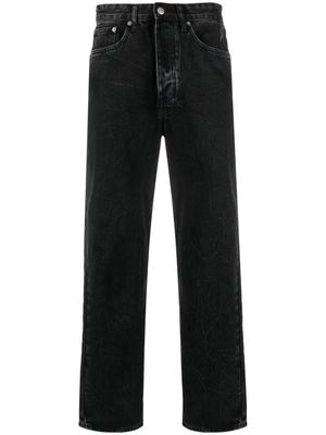 Ksubi mid-rise straight-leg jeans - Black