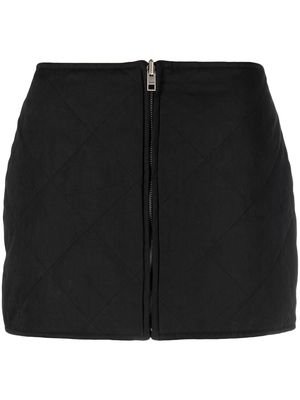 Ksubi reversible zip-up miniskirt - Black