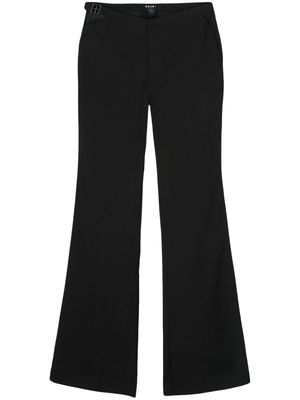 Ksubi twill flared trousers - Black