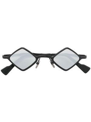 Kuboraum geometric tinted sunglasses - Black