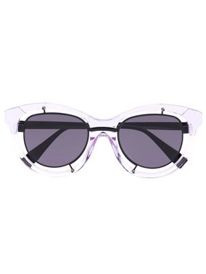 Kuboraum H93 square-frame sunglasses - Purple