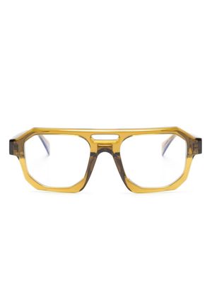 Kuboraum K33 D-frame glasses - Green